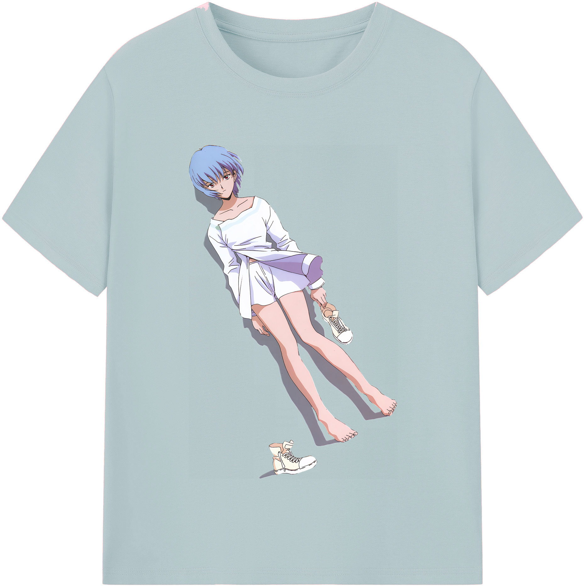 （画像用） EVA 新世紀エヴァンゲリオン 綿100％半袖Tシャツ（フロントプリント）